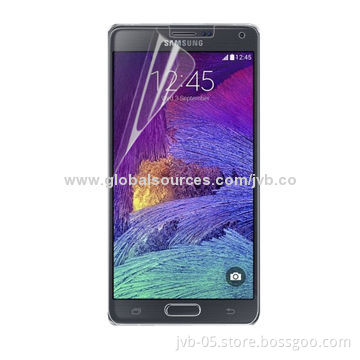 Clear screen protector for Samsung Galaxy note 4